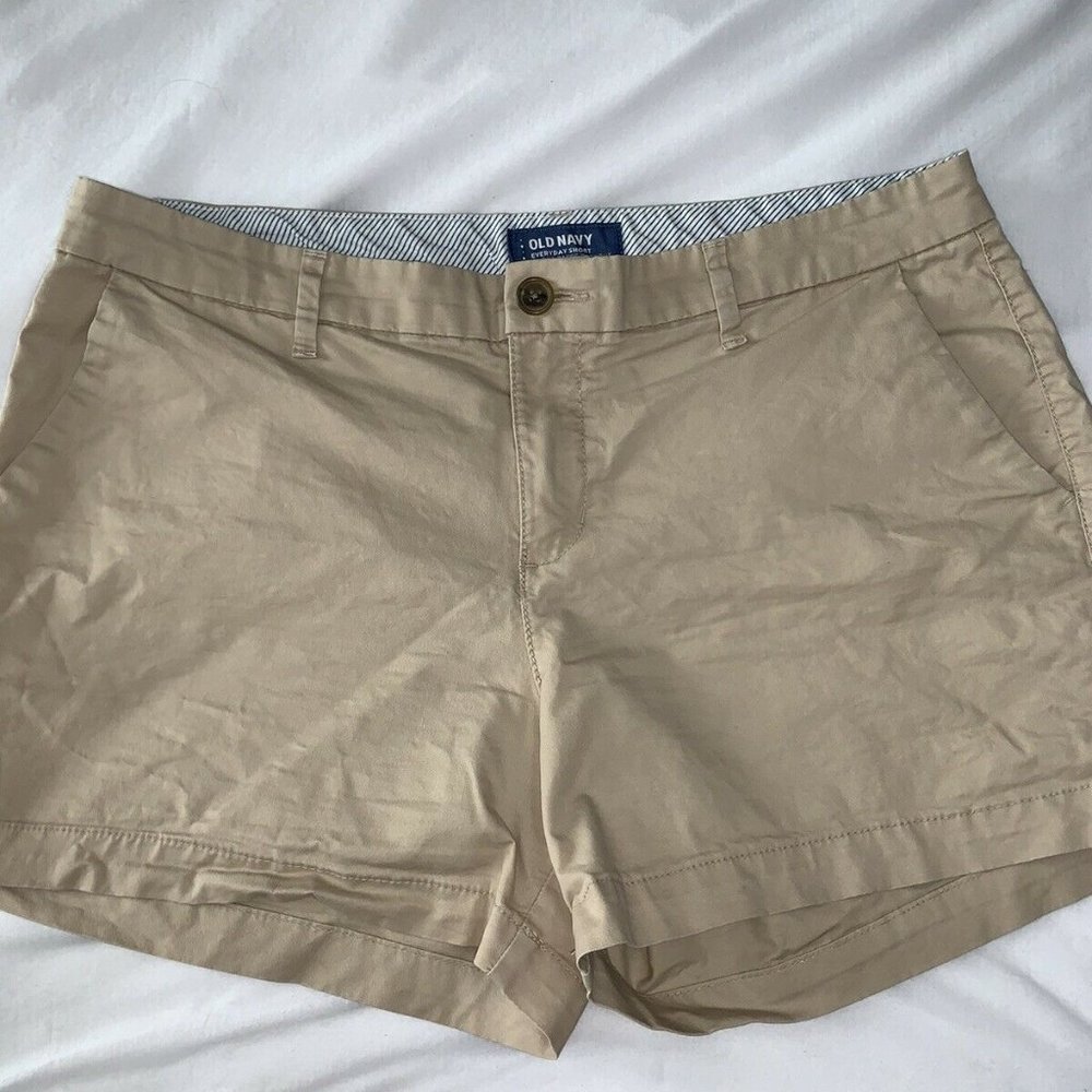 OLD NAVY Everyday Women's Flat Front khaki Cotton